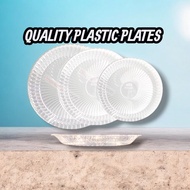 Disposable Plastic Plates 7”/9”/10” | Kenduri, Catering, Party & Buffet Pinggan Plastik