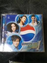 (非賣品)2000...郭富城 +王菲+陳慧琳。百事世紀星陣營。音樂無限 ～百事巨星 珍藏版vcd(限量促銷版)