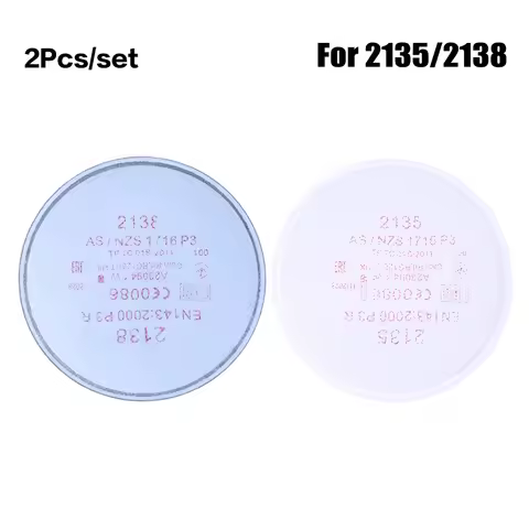 2135/2138 P3 R Particulate Filter With Nuisance Level For 6800 7502 6200 Series Respirator Dust Mask