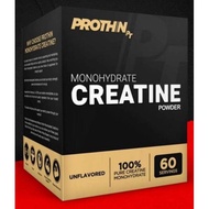 PROTHIN CREATINE MONOHYDRATE 60 SERVINGS WITH FREEBIES!