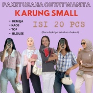 PAKET USAHA SATU KARUNG BAJU/PAKAIAN WANITA