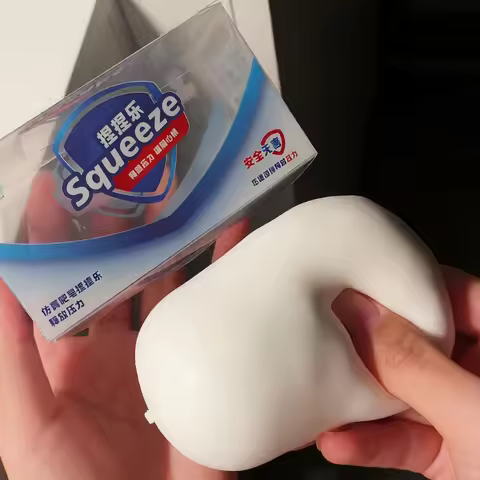 Soap Ball Squishy Soap Stress Ball Fidget Slow Rising Simulation Soap Stress Relief Fidget Anti Stre