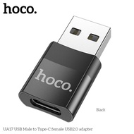HOCO UA17 adapter Converters Lightning to USB C 2.0 Adapters iP Male to Type-C female USB2.0 adapter