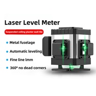 8/12/16 Line Laser Level Meter High Precision Laser Projector Automatic Self-Leveling Measuring Tool