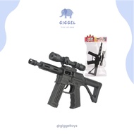 Giggel (BISA COD) Mainan Rifle Gun / Pistol Laras Panjang Squid Game / Pistol Anak / Pistol Mainan / Mainan Tembak Laras Panjang Kokang Peluru Kaca / Peluru Karet - Mainan pistol DT 4770 laras panjang