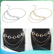 Women's Stainless Steel Gold Silver Chain Belt Fashion Accessories Korean Chain Belt Chain Belt