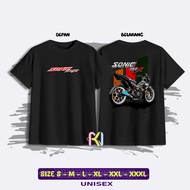 Kaos Motor Honda Sonic 150 R | Kaos Distro Otomotif Honda Sonic 150R
