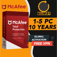 McAfee Total Protection Latest Version Antivirus License - 10 YEARS ORIGINAL