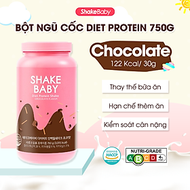 [CHÍNH HÃNG] Bột Ngũ Cốc Ăn Kiêng Thay Thế Bữa Ăn SHAKE BABY Diet Formular Protein Vị Chocolate Hỗ T