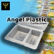 2 Compartment Lunch Box STP CA182C 3 Compartment Lunch Box STP CA253C - (25pcs/50pcs±) / Disposable 