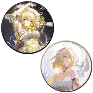 Game Honkai：Star Rail Aglaea Cosplay COSTUME Badge Pin SPTE Tinplate Brooch Prop