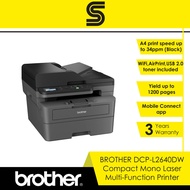 BROTHER DCP-L2640DW Compact Mono Laser Multi-Function Printer