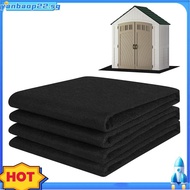 Outdoor Storage Shed Floor Mat-Non Slip Backing, 6 X 4 FT Waterproof Carport Mat, Washable Furniture