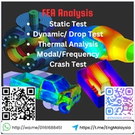 FEA Analysis - ANSYS, COMSOL, SOLIDWORKS, / FYP Projects