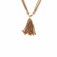 CHANEL 合金中古流蘇長項鏈項鍊