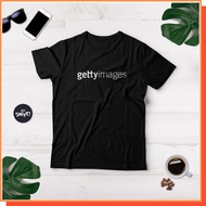 T-shirt GETTY IMAGES LOGO Cotton Combed 30S Standard Distro