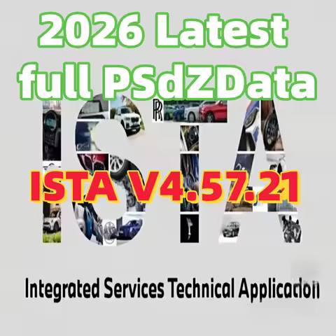 2026 For B-M-W ISTA 4.57.21 plus full diagnostic software 250GB HDD car programming pc history progr
