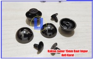 KAKIAN JAMUR BAUT 15mm (1 PCS) - KAKIAN TAS ANTI KARAT - PAKU BAUT - KANCING BAUT.