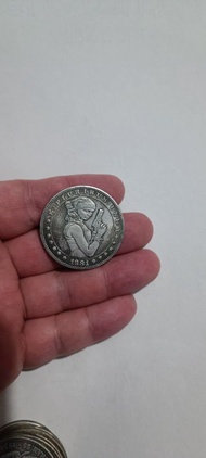 1881年摩根銀幣Modern Take on 1881 Morgan Dollar