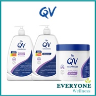 [Local Delivery] QV Ceramides Lotion, Cream, Cleanser (Formulated with a blend of 3 Ceramides, Niacinamide &amp; Glycerin))