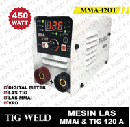 Mesin Las TIG MMAi 120 A TIGWELD 450 Watt Welding Machine TIGi VRD MMA