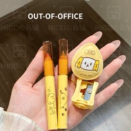OUT-OF-OFFICE Contouring Pen Single Head [LINE FRIENDS Co-Branded] Ooo Cement Gray