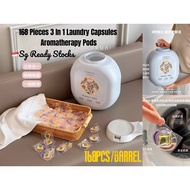 [Sg Ready Stocks] 168pcs Luxury Scented 3 in 1 Laundry Capsule Aromatherapy Pods