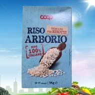 Expiry date May 31, 2026 ++ box of ARBORIO 1 Kg ++ COOP Riso Arborio Rice SHORT GRAIN ITALIAN Rice