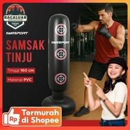 TaffSPORT Vertical Punching Bag Inflatable Punching Bag Pole 160cm - DS0097