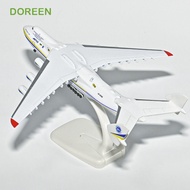 DOREEN AN225 Model Plane, Diecast Replica Antonov an-225, Decoration Metal Alloy 1/400 Scale 20CM Ai