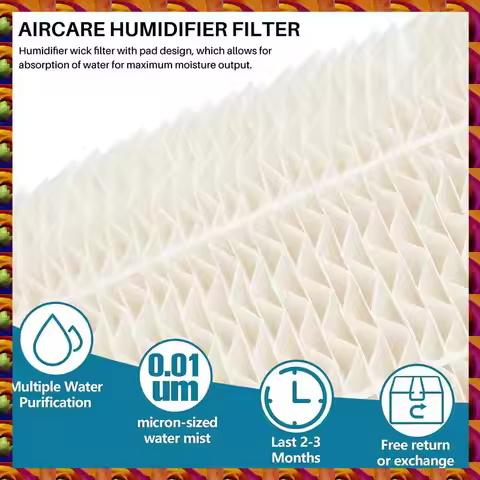 Aimee 1Pcs 1043 Humidifier Super Wick Filter Replacement For Aircare Bemis Essick Compatible With 82