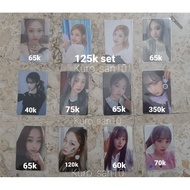 Aespa Ningning Giselle IZ*ONE Yujin Minju PC Photocard