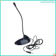 WU with On  Button Computer Microphone for Streaming Podcasting Gaming Mic Solid Construction Comput