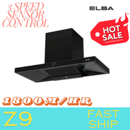 Elba Designer Hood EH-R9033 (BK) Suction Power 1800m/hr