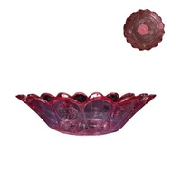 Plastic Transparent Fruit Plate Pinggan Buah Plastik 彩色果盘 8A22-1 24.5cm x 7cm DY-942917482217