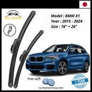 🔥MR WIPER🔥 BMW X1 F48 (2015-2024) MR WIPER JAPAN TECHNOLOGY WIPER BLADE WINDSCREEN WIPER