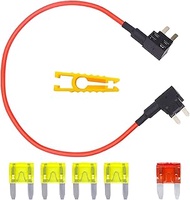 CBWPR091AA TIPM Bypass Cable, Fuse Adapter Fuse Holder Repair Pump Relay Compatible with Dodge Ram 1