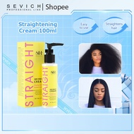 SEVICH Hair Straightener Cream & Spray Fixation Styling Moisturizing Nourishing Hair Straightening