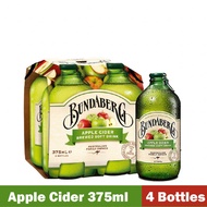 4 Bottles Bundaberg Apple Cider 375ml