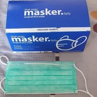 MASKER MEDIS / SURGICAL MASK BUKAN SENSI 3 PLY SINAR OGAN ISI 50