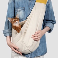 貓咪背包寵物外出包 寵物出行包 斜跨便捷款 全棉材質