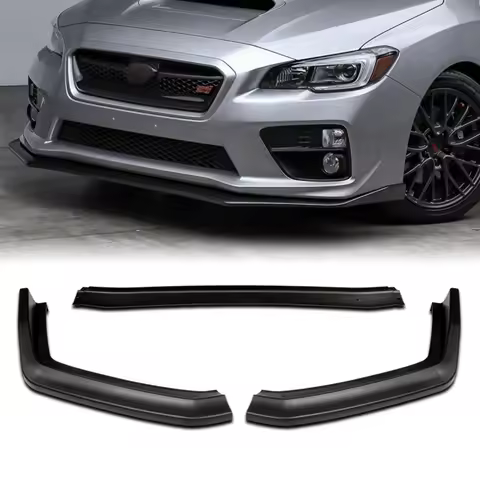For 2015 2016 2017 2018 2019 2020 2021 Subaru WRX / WRX STI Sedan CS-Style Front Bumper Spoiler Lip 