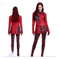 <[CDATA[Descendants 5 Red Evil Wonderland Villain Cosplay Set]]>