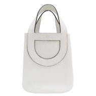 新白色 Taurillon牛皮 In The Loop 18 W刻 手提包【HERMES 愛馬仕】 W刻/New White