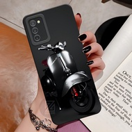 Latest Samsung Galaxy A03S / A02S Softcase - Dirt Resistant - Vespa Motif Case - Pro Camera - Samsun