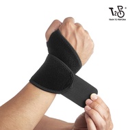 T2P Sports Wrist Support Adjustable Wrist Brace Compression Tendon Sprain Carpal Tunnel Arthritis