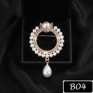 🇲🇾 [Mother’s day gift] Kerongsang Bahu Brooch 4cm Pin bahu selendang kebaya Single Pin Tudung Premiu