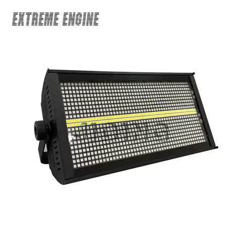 200W LEDRGBW 4in1 48 Partition Strobe Light White 8000K DMX Super Bright Dj Wash wedding Bar Strobe 