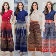 Thai Pattern Cotton Flared Pants Flared Pants Women Pants Women Pants for Women Size M L XL