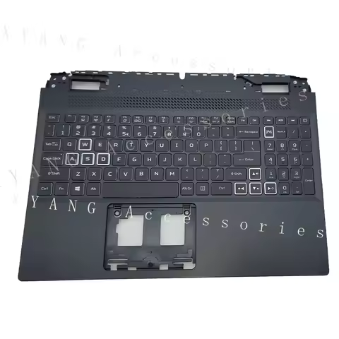 PP+ For Acer Nitro 5 AN515-58 Palmrest Top Case Backlit Keyboard White 6B.QFMN2.001